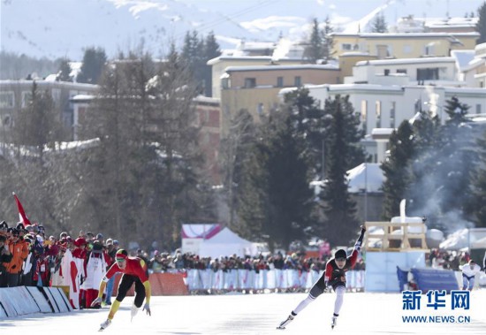 （冬青奥会）（4）速度滑冰——男子500米：中国选手薛智文获得铜牌